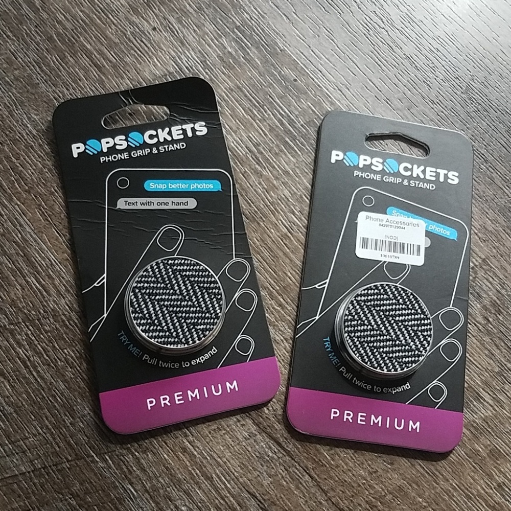 Houndstooth pop sockets